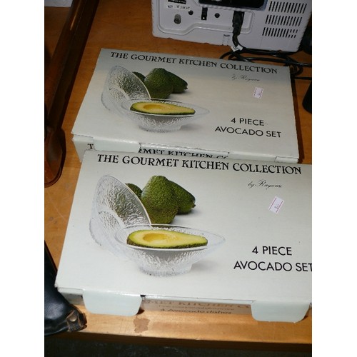 233 - THE GOURMET AVOCADO COLLECTION - FOUR PIECE AVOCADO COLLECTION BOXED X 2