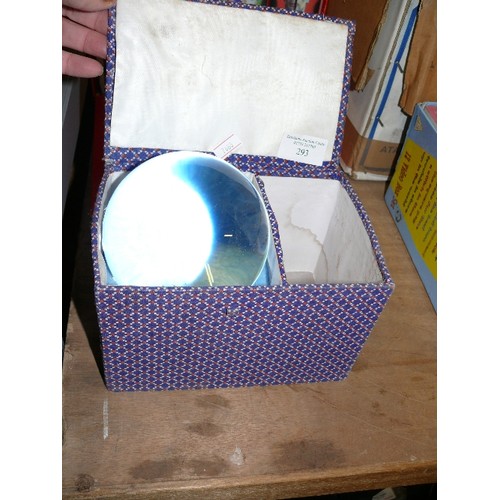 293 - MYSTICAL CYSTAL BALL WITH BOX