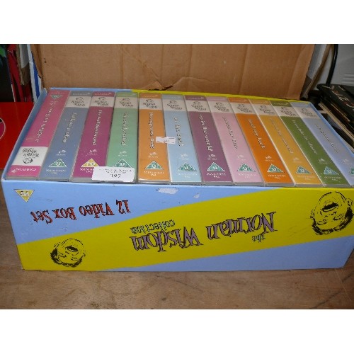 397 - NORMAN WISDOM 12 BOX SET VHS