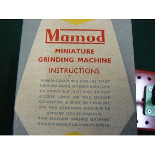 272 - MAMOD MINIATURE GRINDING MACHINE WITH BOX