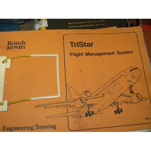 286 - AVIATION MAINTENANCE ENGINEERING - LECTURE NOTES, TRI-STAR FLIGHT MANAGEMENT, BRITISH AIRWAYS,  BOEI... 