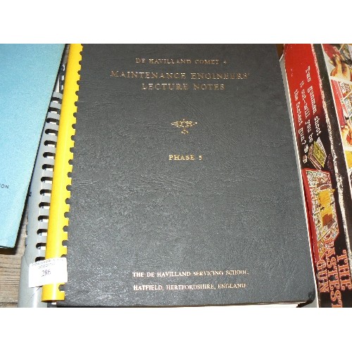 286 - AVIATION MAINTENANCE ENGINEERING - LECTURE NOTES, TRI-STAR FLIGHT MANAGEMENT, BRITISH AIRWAYS,  BOEI... 