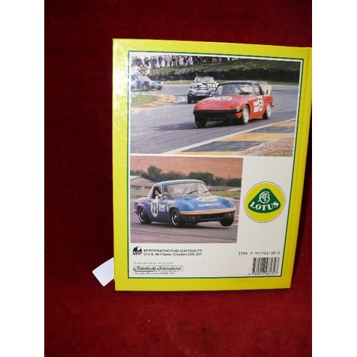 91 - LOTUS ELAN 1962-73 - OWNERS, RESTORERS AND COMPETITORS BOOK.