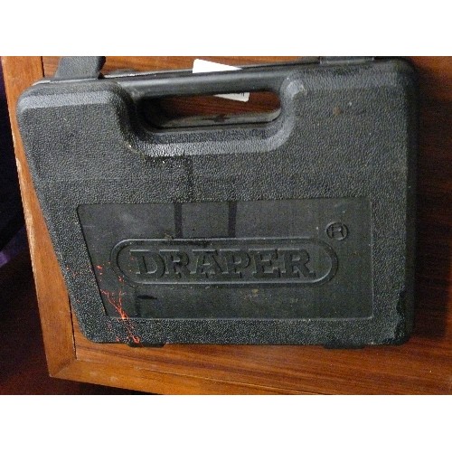 160 - DRAPER SOLDERING GUN IN IT'S CASE WITH ACCESSORIES.