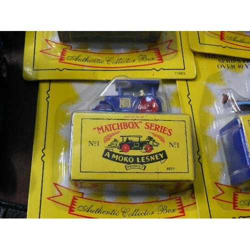 205 - FOUR SEALED MATCHBOX ORIGINAL VEHICLES