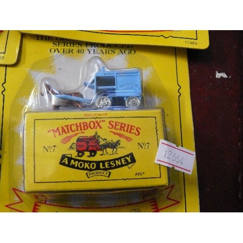 205 - FOUR SEALED MATCHBOX ORIGINAL VEHICLES