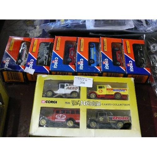 208 - BOXED CORGI DIE CAST VEHICLES