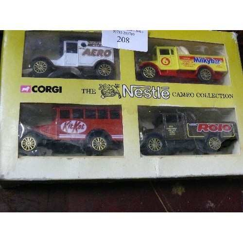 208 - BOXED CORGI DIE CAST VEHICLES