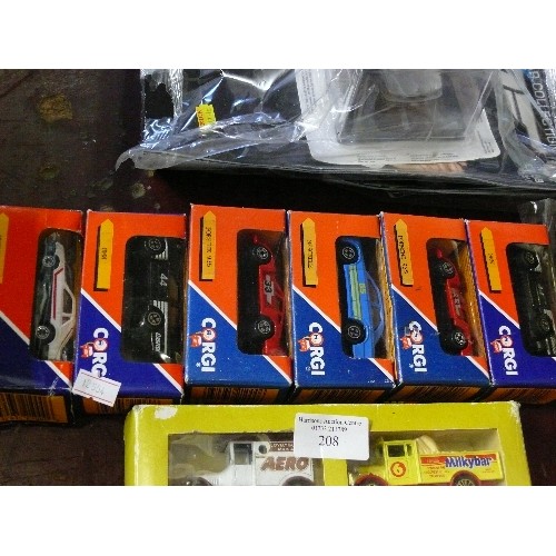 208 - BOXED CORGI DIE CAST VEHICLES