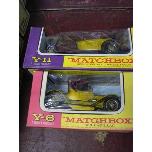 210 - THIRTEEN MATCHBOX 'MODELS OF YESTERYEAR', BOXED.