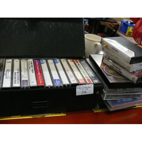 226 - COLLECTION OF CASSETTE TAPES