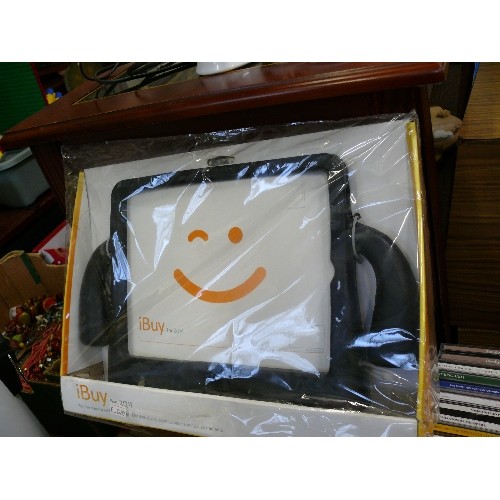 228 - AN iBUY KIDS FRIENDLY TABLET CASE FOR  2/3/4, NEW IN PACKAGING.