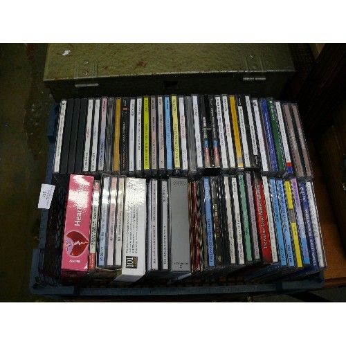 230 - TRAY OF VARIOUS CD'S INCLUDING ANDREW LLOYD WEBBER, THE SHADOWS, BARRY WHITE ETC.