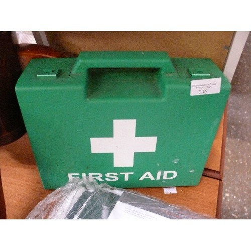 236 - BOXED FIRST AID KIT