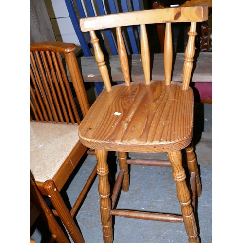 374 - PINE BAR STOOL