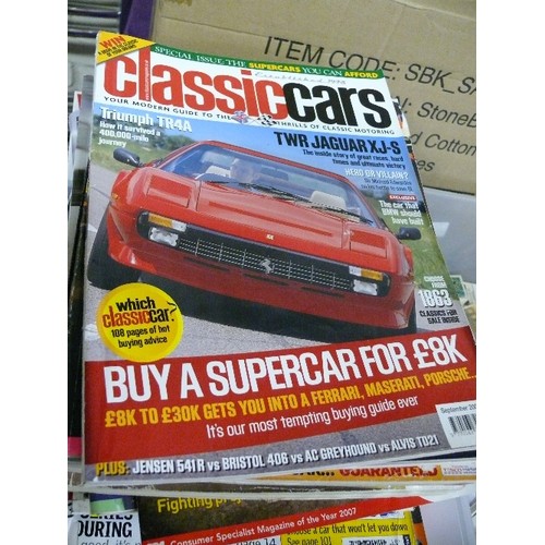 169A - QUANTITY OF CAR MAGAZINES, TOP GEAR, WHAT CAR AND BROCHURES.