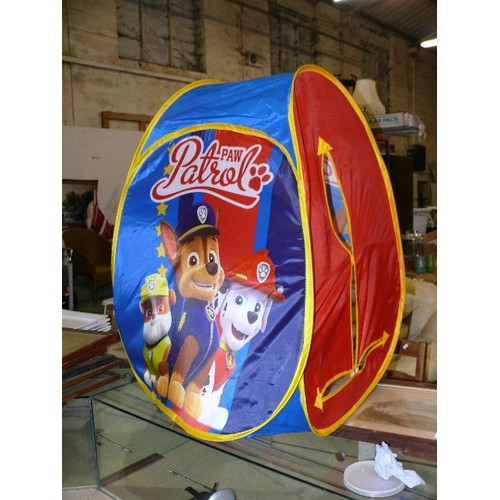 426 - PAW PATROL CHILDS POP UP PLAY TENT