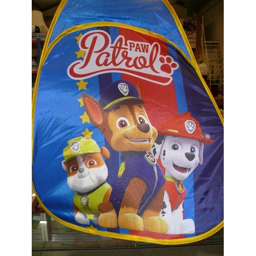 426 - PAW PATROL CHILDS POP UP PLAY TENT