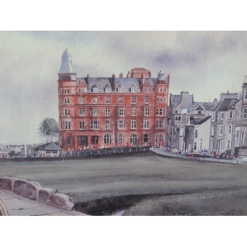 48 - 'THE OLD COURSE, ST ANDREWS' A PRINT BY TERRY HARRISON, SIGNED.