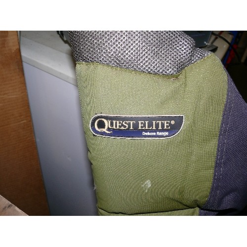 348 - FOLDING CHAIR BY 'QUEST ELITE' DELUXE RANGE.