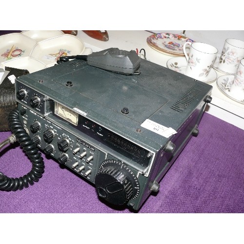 80 - I-COM ALL MODE TRANSCEIVER MODEL IC-251E WITH MICROPHONE.