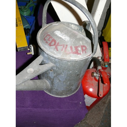 157 - GALVANISED WATERING CAN