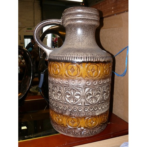 255 - VERY LARGE WEST GERMAN FLAGON