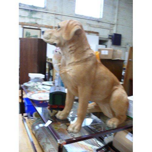 293 - VERY LARGE FIGURE OF A GOLDEN RETREIVER BY HOT ANT.