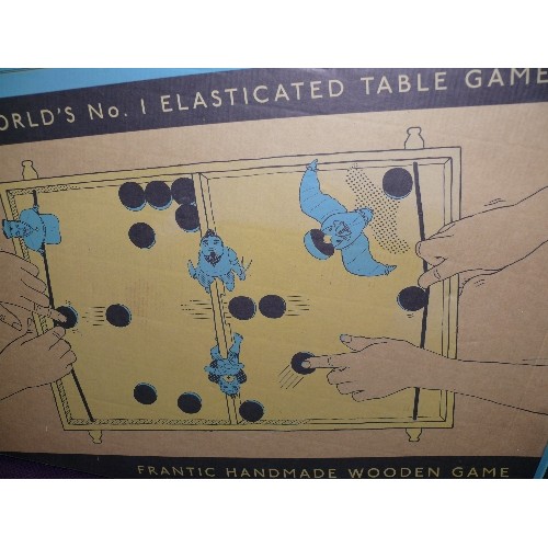 182 - 'THE WORLDS NO. 1 ELASTICATED TABLE GAME' BY PUCKET.