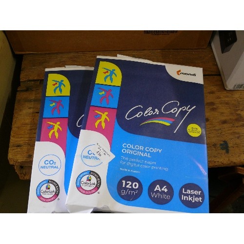 436 - TWO PACKS OF COLOUR COPY PAPER BY MANDI.