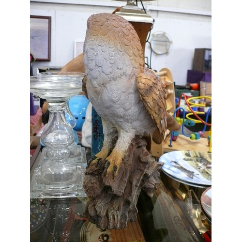 290 - LARGE OWL FIGURINE