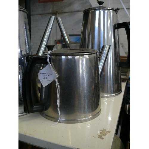 236 - SMALL STAINLESS STEEL TEAPOT