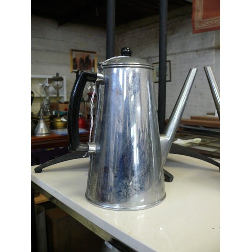 235 - MEDIUM STAINLESS STEEL TEAPOT