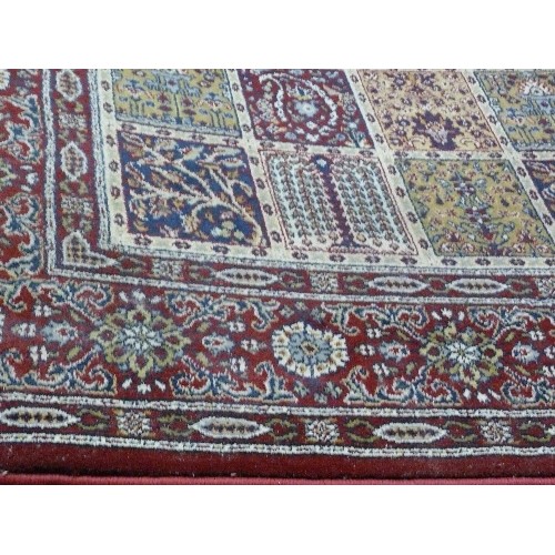 194 - LARGE RED VALBY RUTA RUG 4'4