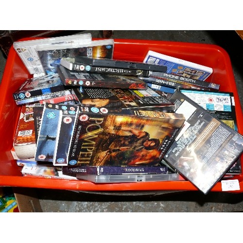 280 - LARGE BOX OF MIXED DVDS