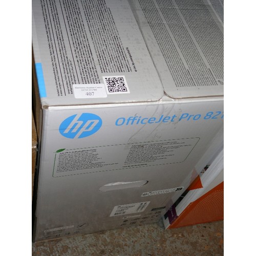 407 - BOXED OFFICE JET PRO 8210 PRINTER.