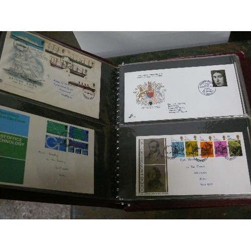 391 - ALBUM OF 80 DIFFERENT FIRST DAY COVERS 1964-2006.