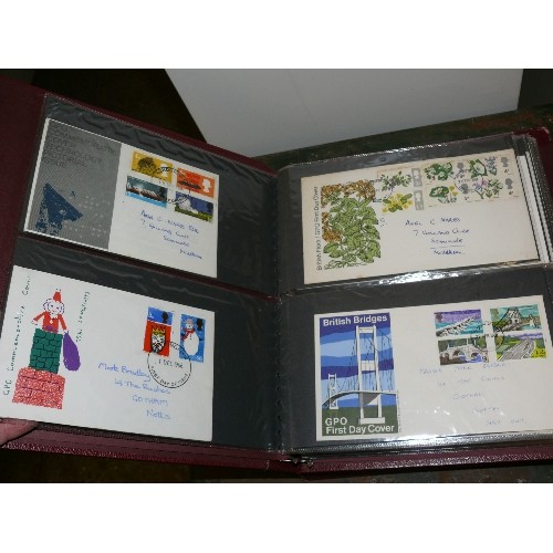 391 - ALBUM OF 80 DIFFERENT FIRST DAY COVERS 1964-2006.