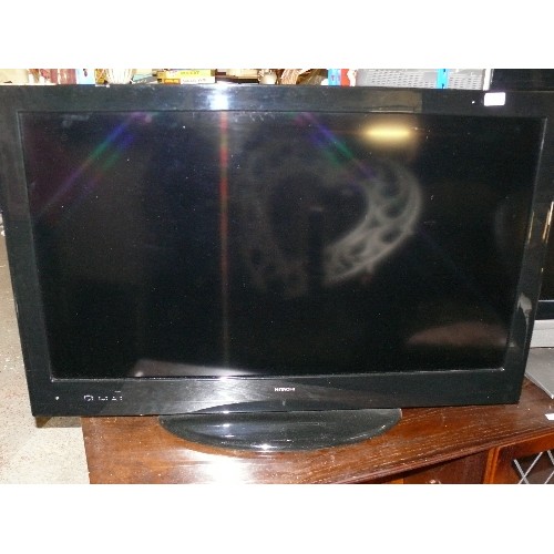 469 - HITACHI TELEVISION L46VF04U HDMI -  46 INCH, POWER CABLE.