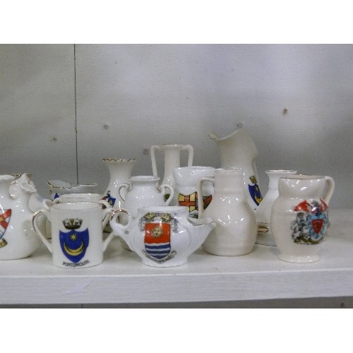 100 - LARGE COLLECTION OF CREST WARE.