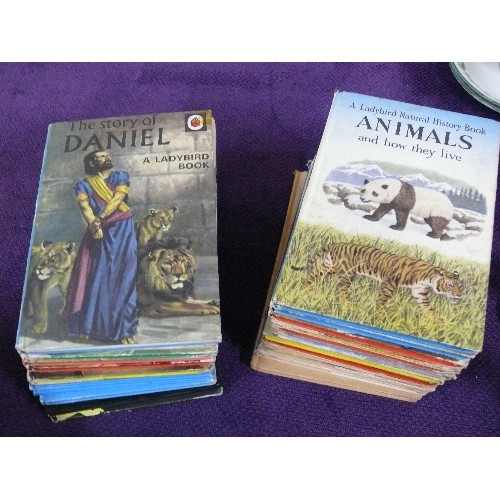 127 - COLLECTION OF VINTAGE LADYBIRD BOOKS.