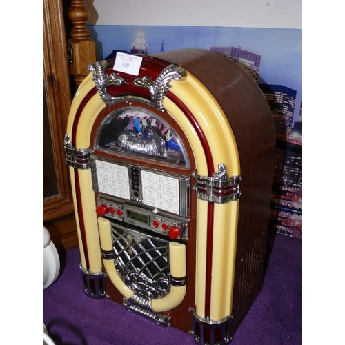 129 - CD RADIO JUKEBOX