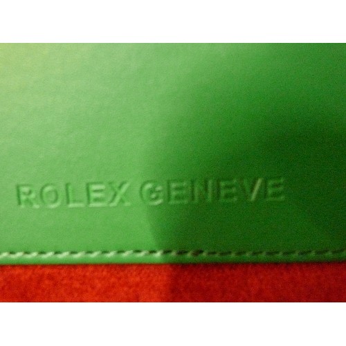 6 - SET OF SIX ROLEX PLACEMATS.