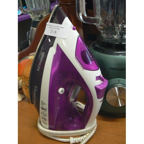 318 - A RUSSELL HOBBS SPEEDGLIDE IRON.