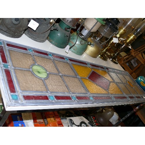 294 - LEADED LIGHT PANEL 13 1/4