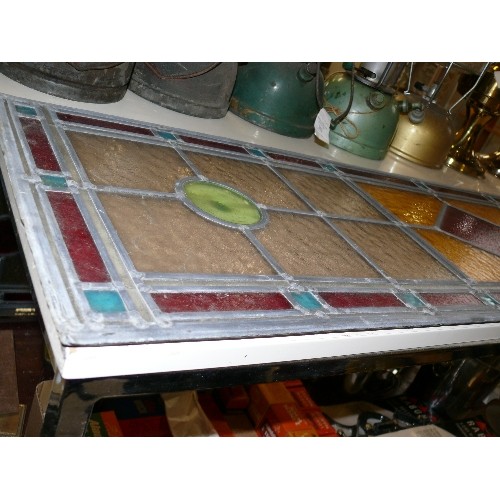 294 - LEADED LIGHT PANEL 13 1/4