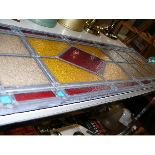 294 - LEADED LIGHT PANEL 13 1/4