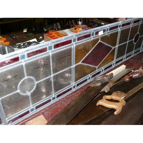 293 - LEADED LIGHT PANEL 13 1/4