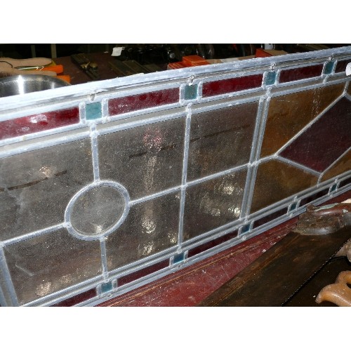 293 - LEADED LIGHT PANEL 13 1/4