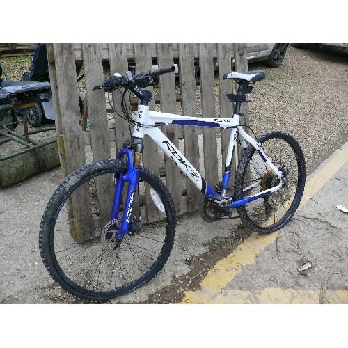 501 - MEN'S MONTAIN BIKE BY RDK ZONE IN BLUE AND WHITE.